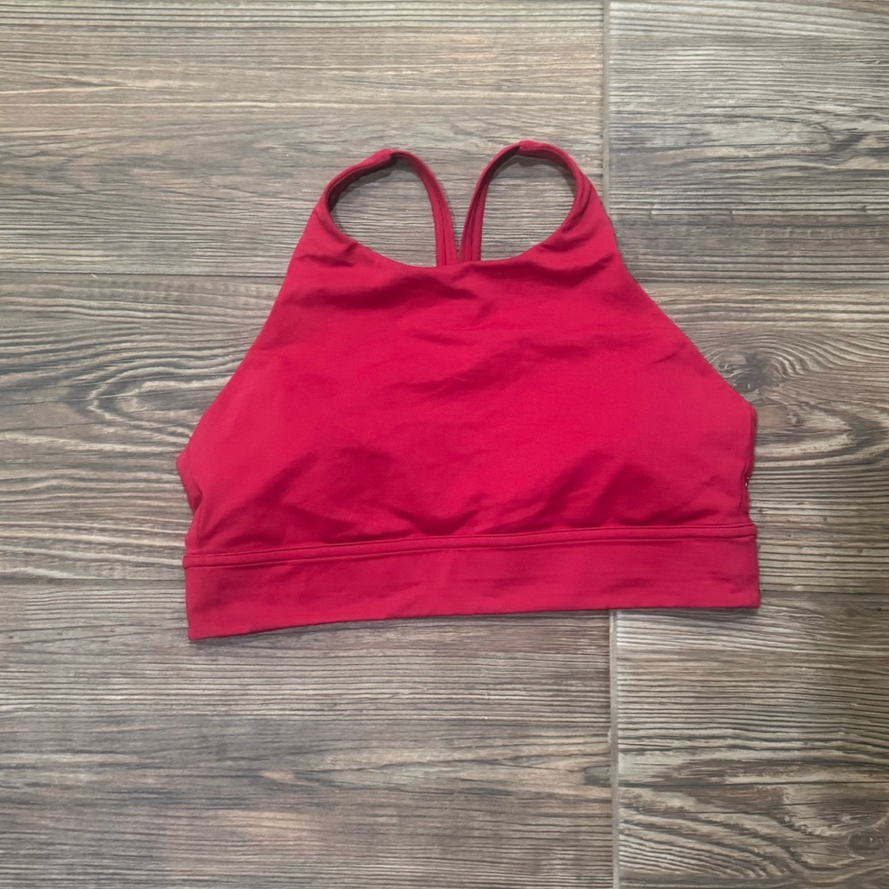 lululemon athletica Racerback Sports Bra in Raspberry - Picture 5 of 10